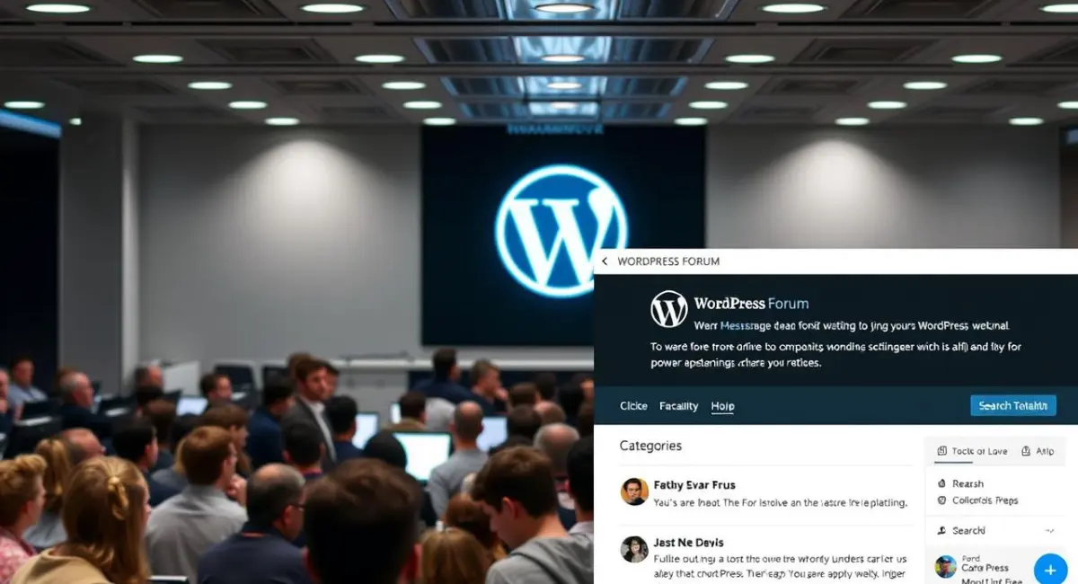 fóruns para comunidade no WordPress