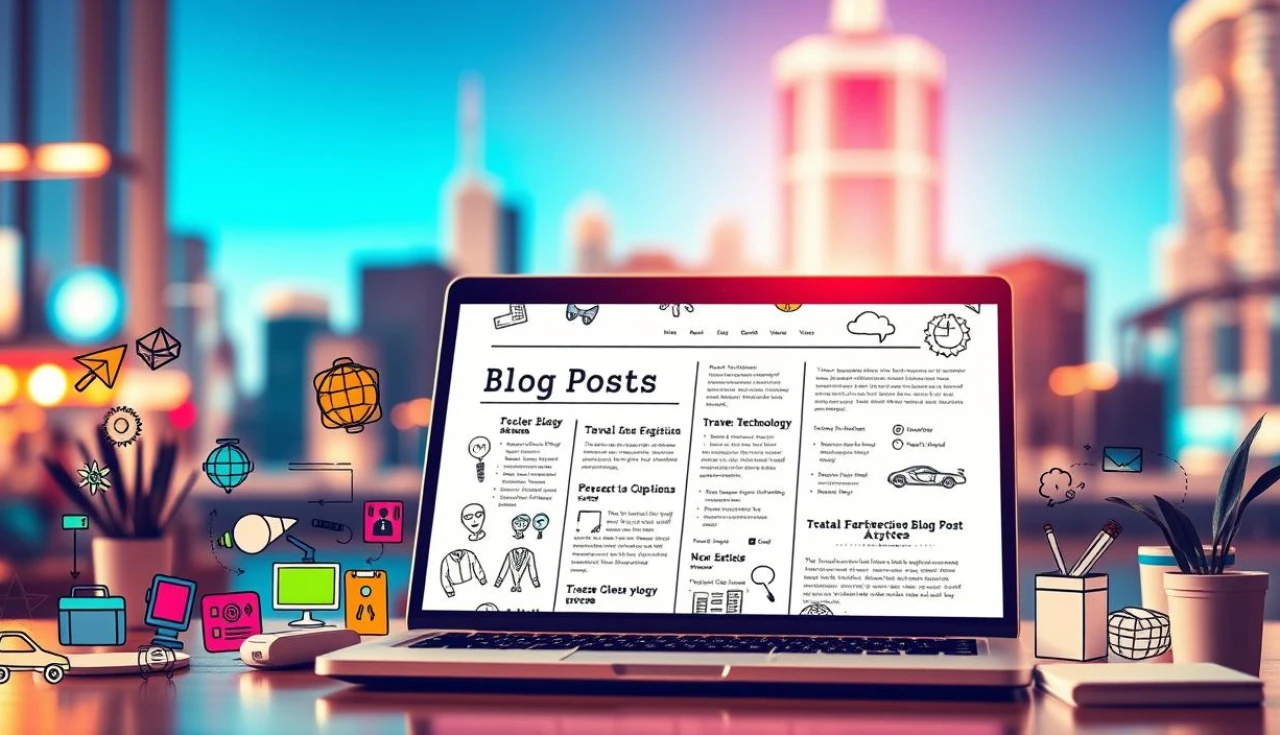 ideias para posts de blog
